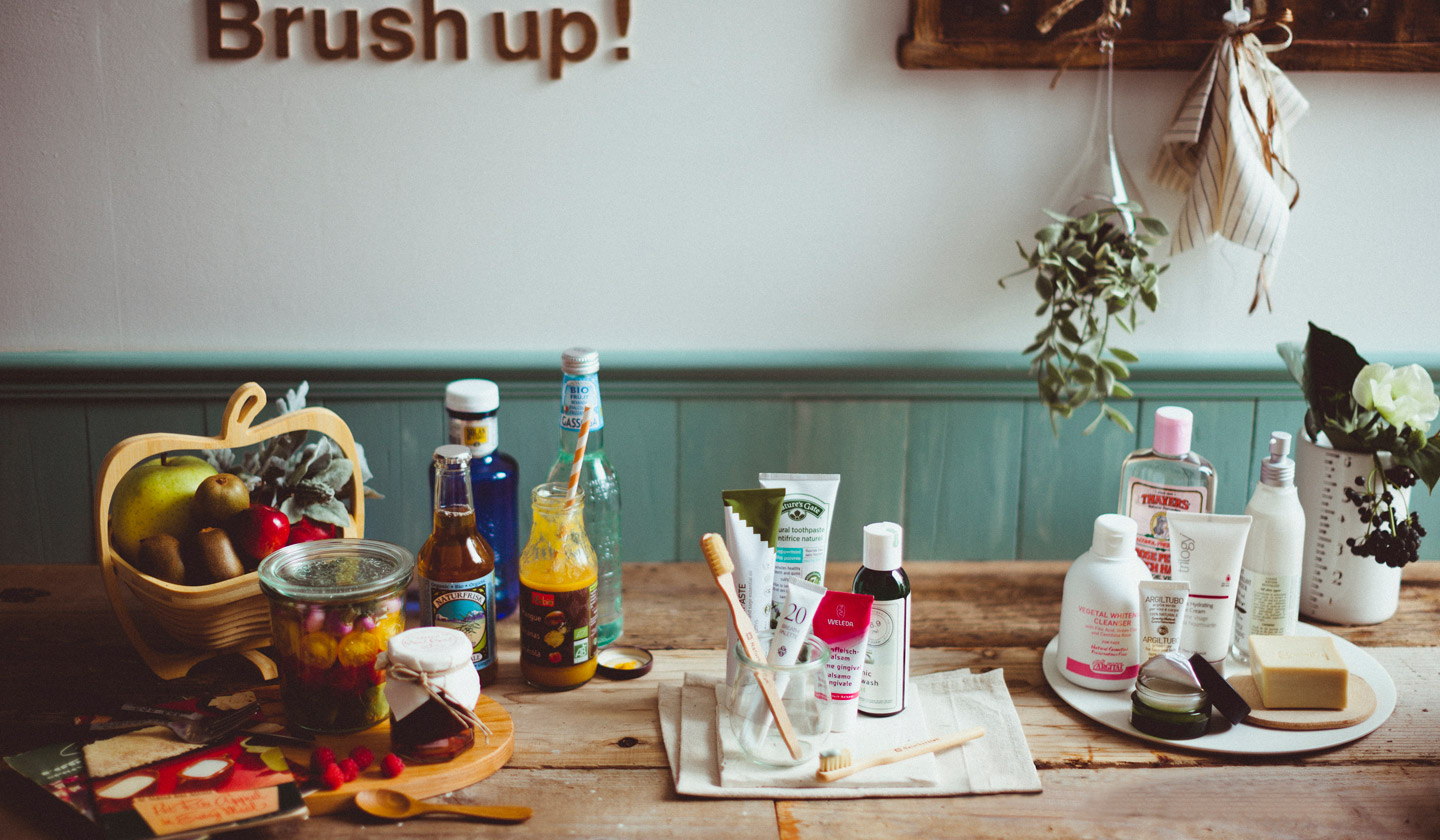 natural way to brush up! - oral care